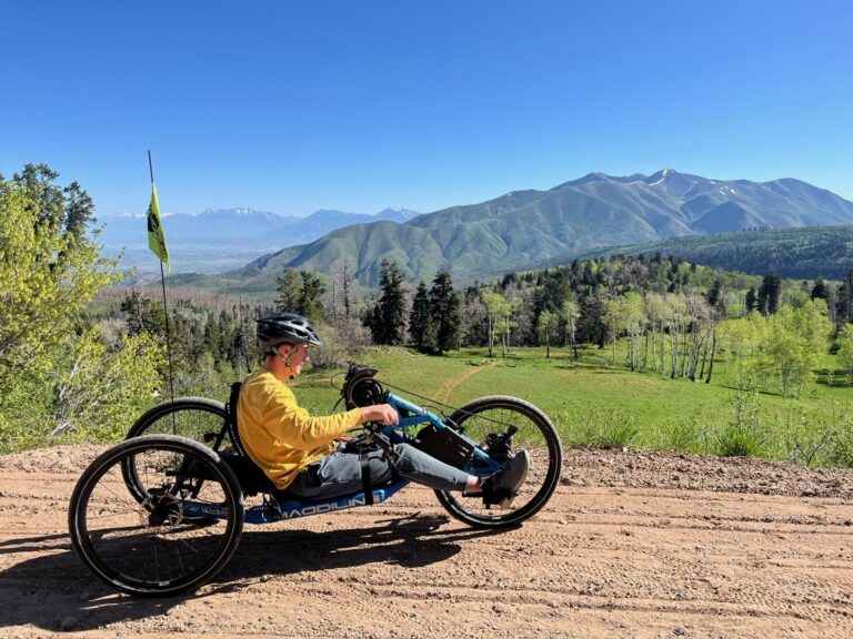Dayde Collins handcycling adventures