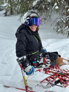 Mono skier independence